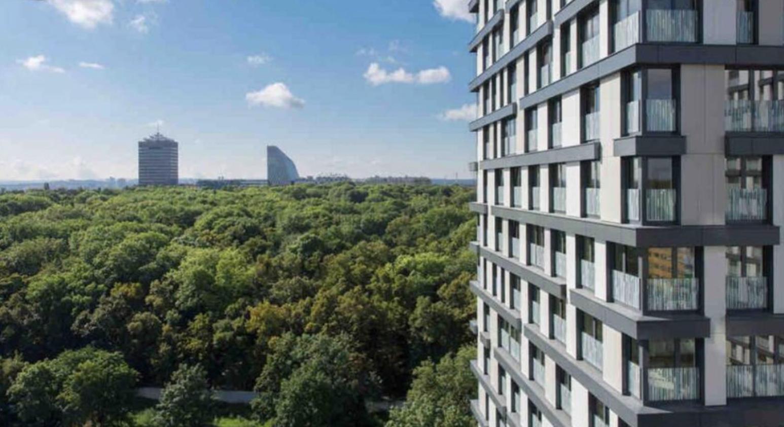 Residence Garden Tower - Parking Praha Exteriér fotografie
